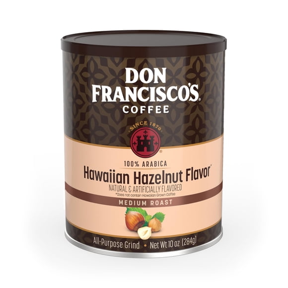 Café molido sabor avellana hawaiana Don Francisco's 300 ml