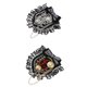 thumbnail image 1 of 2 Uds Broche De Ramillete De Tela De Encaje Británico De Estilo Retro Insignias Accesorios, 1 of 4