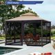 thumbnail image 5 of Mosquitera Tiimmgaal 3,7 x 3,7 m con 4 puertas – Negro, 5 of 7