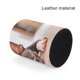 thumbnail image 4 of Boston Terrier-theme Cylinder Pen Holder Pencil Organizer with Flannel Lining PVC Leather Material Cardboard Base for study work 10*8CM, 4 of 6
