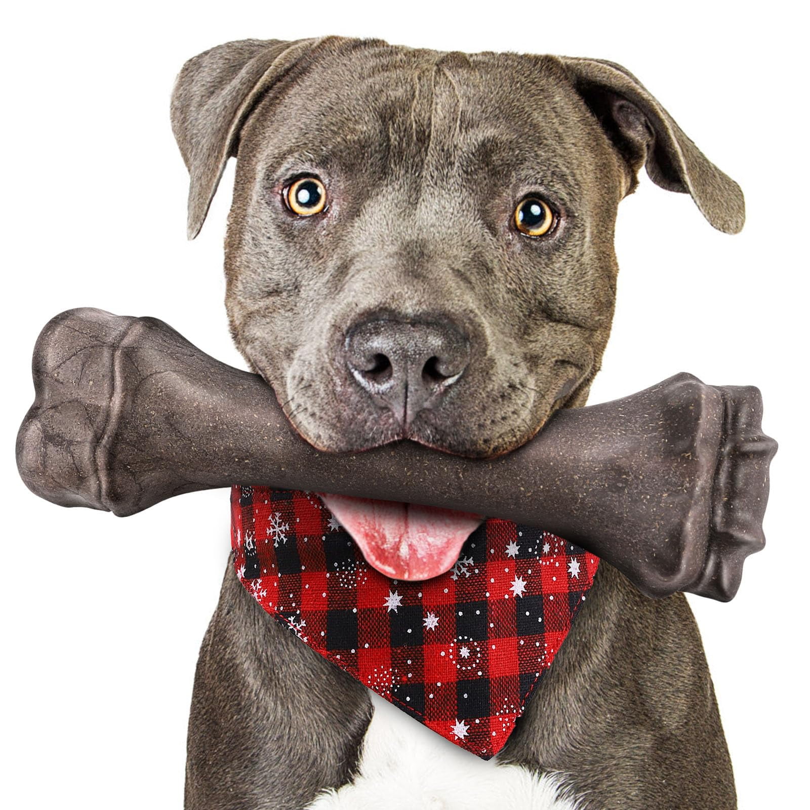 Puptily - Juguete Masticable Para Perros Con Huesos Indestructibles De Cachorro Para Masticadores Agresivos