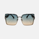 thumbnail image 3 of GAFAS DE SOL CUADRADAS DE GRAN TAMAÑO VERDE CLARO SUN130 J3039, 3 of 6