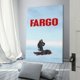 thumbnail image 3 of Fargo Cuadro decorativo colgante - Arte de pared - Póster enmarcado - Decoración de pared - Regalos para familia, amigos y aficionados 20*30 cm, 3 of 6