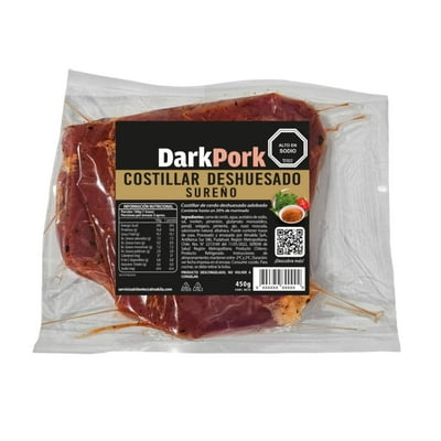 Costillar De Cerdo Deshuesado Sureño 450 G Dark Pork