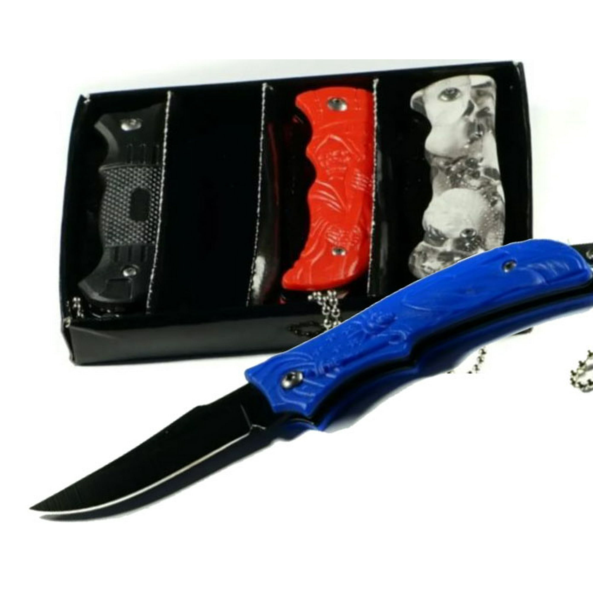 Genérico - Combo 4 Navajas Cortapluma Alpinistas An04 Navaja Corta Pluma Cuchillo Cortapluma