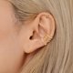 thumbnail image 2 of Ear Cuffs Non-Piercing for Women, Cute Small Clip-On Cartilage Earrings, 2 of 3