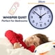 thumbnail image 2 of Reloj de pared silencioso con movimiento Komatsu, adecuado para estudio, cocina y dormitorio., 2 of 5