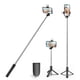 thumbnail image 1 of Trípode para selfies con luz, control remoto Bluetooth extraíble, ligero y portátil, 1 of 6