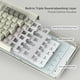 thumbnail image 4 of Teclado Gaming Womier Retro 75% M87 Pro Bluetooth 5.1 Gris, 4 of 7