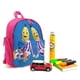 thumbnail image 3 of Plátanos en Pijama Mochila Escolar para Niños y Niñas, Mochila Infantil Ligera de Alta Calidad, Grande y Duradera ROSA, 3 of 6