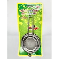 Genérico - Mini Set Coladores De Aluminio Malla De Acero