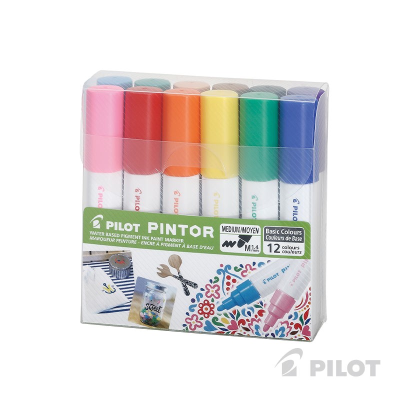 Pilot - Pintor Set Colores Surtidos Punta Media