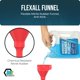 thumbnail image 2 of Embudo FlexAll anti-plegado de nitrilo TEC Products, 2 of 7
