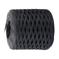 Magideal - Cinta De Papel De De 218,72 Yardas, Pieza Central, Reciclable, Duradera Para Tejer, Envoltorio De Regalo, Festival, Día De San Valentín, Caja De Negro