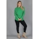 thumbnail image 2 of Sweater Mujer Manga Larga Murciélago Tejido Botones 6020, 2 of 4