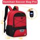 thumbnail image 2 of Mochila de fútbol Hsmihair con compartimento para pelota, 2 of 6