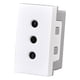 thumbnail image 3 of Pack 10 Modulo Tomacorriente 10A 250V Blanco, 3 of 4