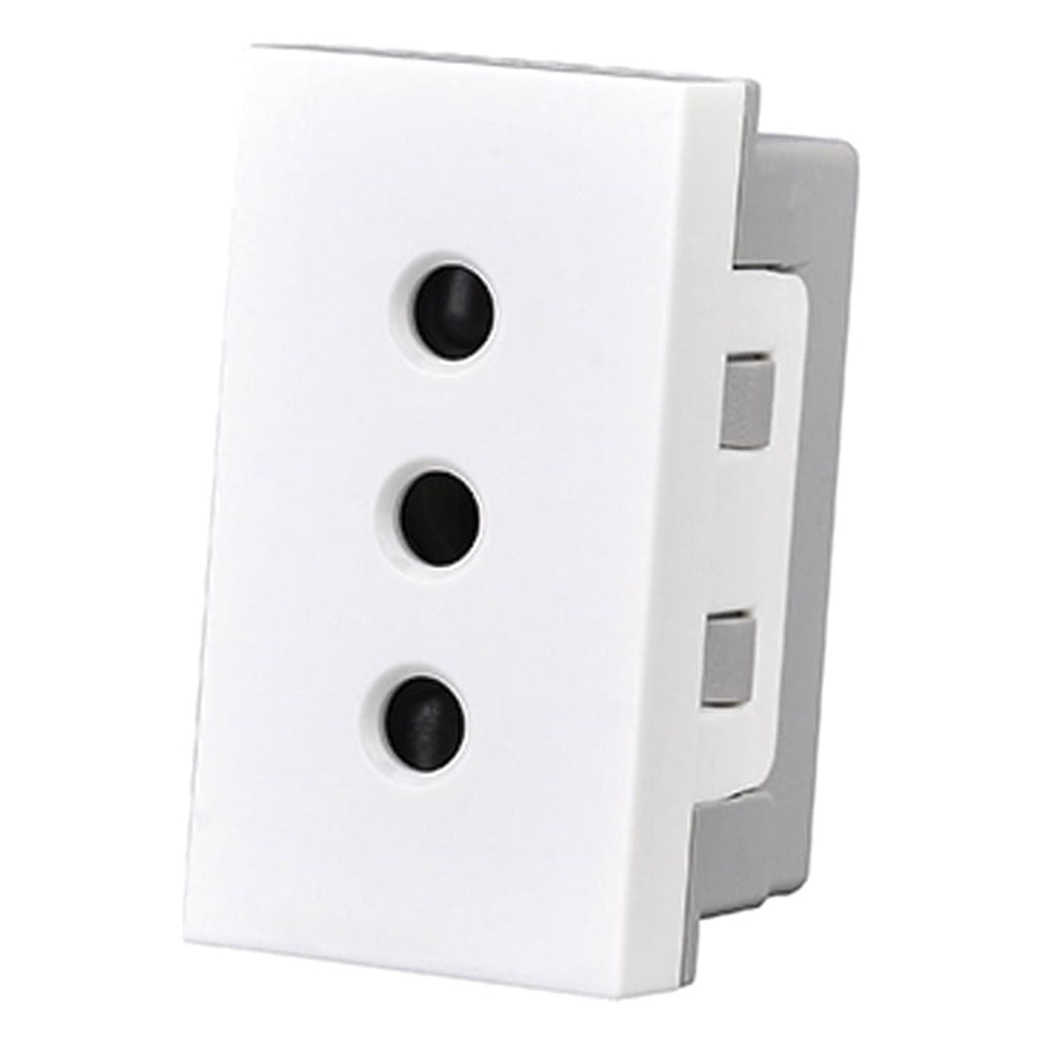 Genérico - Modulo Tomacorriente 10a 250v Blanco