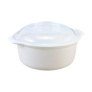 Magideal - Olla Arrocera Para Microondas, Recipientes Para Mezclar En Microondas, Multifunción, Portátil Con Tapa, Olla Vaporera De 1400 Ml, Vaporera Para Quinoa