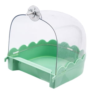 Ioensy - Accesorios Para Jaulas Colgantes Para Baño De Pájaros Bañera Para Pájaros Para Periquitos Canarios Periquitos Verdes