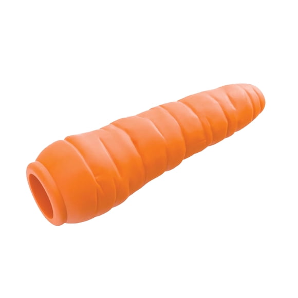 Juguete masticable para perros Outward Hound Foodies, dispensador de golosinas de zanahoria