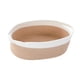 thumbnail image 1 of Canasto Tejida Con Asas, Caja De Almacenamiento De Escritorio Para Tocador De Baño, Juguetes, Color Beige, 1 of 3