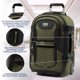 thumbnail image 2 of Maleta de mano Travelpro 56 cm Verde Oliva/Negro Expandible, 2 of 6