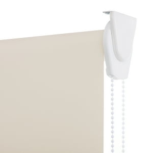 Bertex - Cortina Roller Blackout Beige, Alto Ajustable Máximo De 240 Cm X Ancho A Elección Para Sala, Living, Oficina O Dormitorio (165 Cm De Ancho X 240 Cm De Alto)