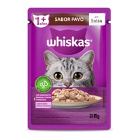 Alimento Húmedo Gato Adulto Sabor Pavo Pouch 85 G Whiskas
