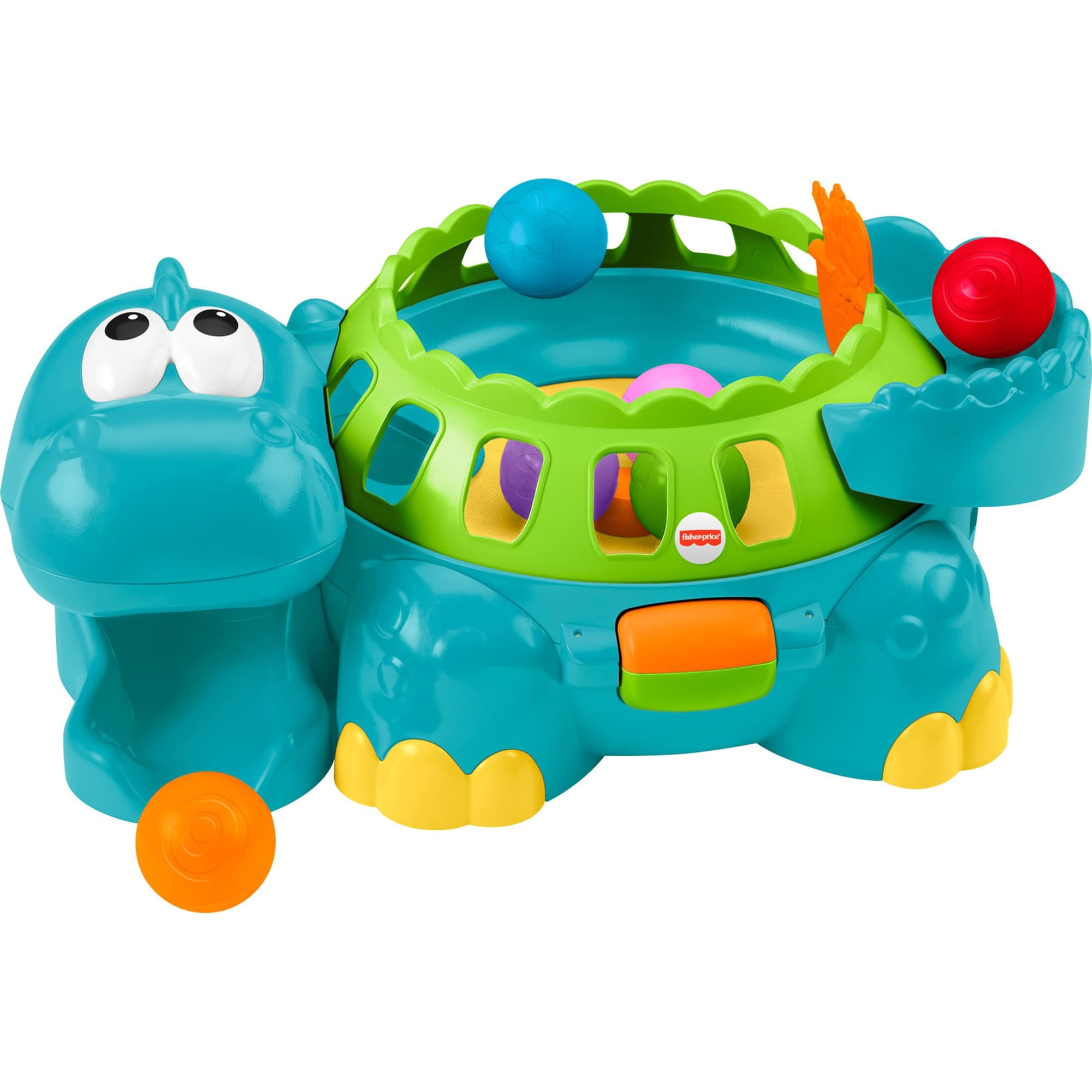 Juguete Para Gatear Bebé Mattel Poppity Pop Dino Musical