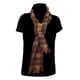 thumbnail image 1 of Bufanda Escocés 100% Lana - Café, 1 of 4