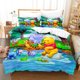 thumbnail image 1 of the Pooh Bear Bedding Sets Comforter Quilt Bed Cover Duvet Cover Pillow Case 2-3 Pieces Sets Kids Adult Size for Bedroom, 1 of 5