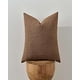 thumbnail image 3 of Juego De 2 Fundas De Cojin Jacquard Cuadrille 45x45 Cm Marron, 3 of 5