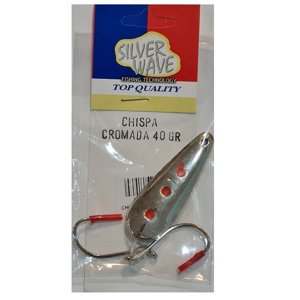 Silver Wave - Chispa Metal Con Pinta 40 Grs Dos Anzuelos 4/0 -