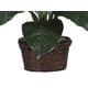thumbnail image 3 of Planta artificial de Spathiphyllum casi natural con cesta de mimbre, 3 of 3