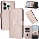 thumbnail image 1 of Funda Cartera Fibra de Carbono para iPhone 14 Pro Max con Soporte y Cierre Magnético Rosa, 1 of 6