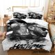 thumbnail image 1 of Hajime, Pt. 3 Miyagi & Endgame Bedding Set Boys Girls Size Duvet Cover Pillowcase Bed Kids Adult Home Textile Bed Sheets, 1 of 5