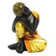 thumbnail image 2 of Adorno De Figura De Buda Estatua De Buda Indio Decoración De Estatuilla Cara A La Derecha, 2 of 5