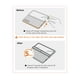 thumbnail image 2 of Funda Ultra Hybrid Pro Para Galaxy Z Fold 6 Color Gris Escarchado, 2 of 2