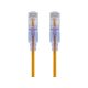 thumbnail image 1 of Cable de conexión Monoprice Cat6A, 14 pies, amarillo, paquete de 10, 1 of 1