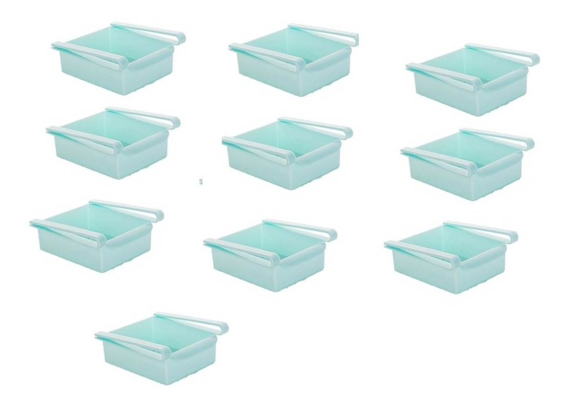 Genérico - Pack De 10 Organizadores Para Refrigerador