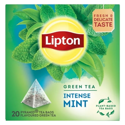 Té Green Intense Mint Caja 20 Un Lipton