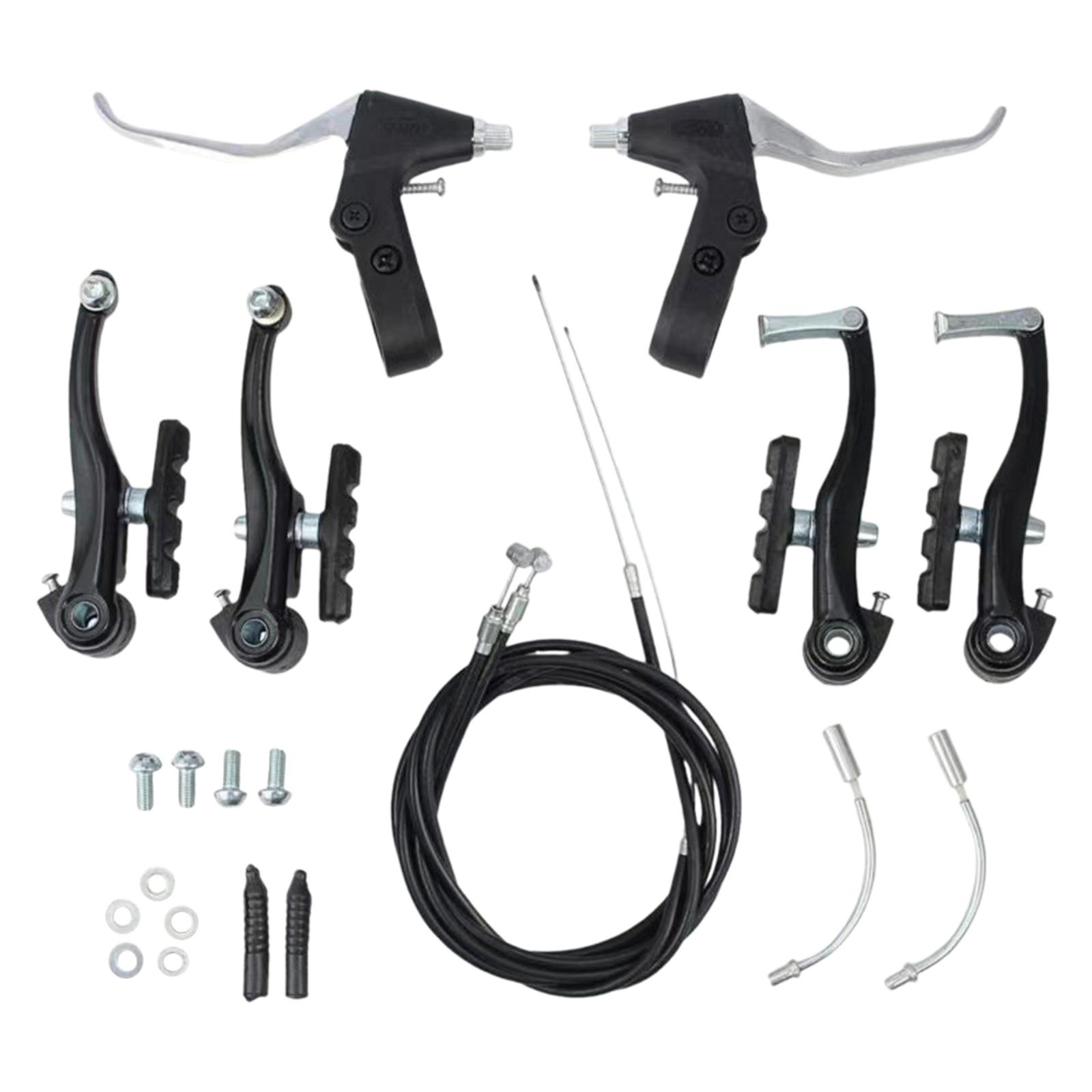 Ioensy - Los Frenos Portátiles De La Bici Del Metal Del Reemplazo Del Freno De Bicicleta Fijaron La Instalación Fácil