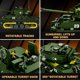 thumbnail image 4 of Set de construcción Reobrix M4A3E8 Sherman Tank WW2 836 piezas a partir de 8 años, 4 of 8