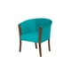 thumbnail image 1 of Sitial Dortmund Velvet Turquesa, 1 of 4