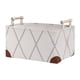 thumbnail image 3 of Cesta De Almacenamiento Para Ropa De Lavandería Cubo De Almacenamiento De Juguetes Lona Para Armario De Oficina 38x28x21cm, 3 of 5