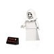 thumbnail image 1 of Minifigura LEGO Haunted House Ghost con capucha blanca de 5 cm de altura, 1 of 5