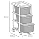 thumbnail image 2 of Cajonero rattan 3g Rimax Ruedas No Glamour, 2 of 5