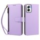 thumbnail image 3 of Funda con Billetera para [Motorola Moto G Power 2024 5G] con Bolsillo Zipper y Tarjetero Morado claro, 3 of 6