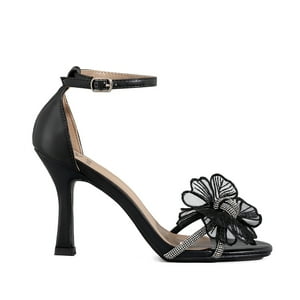 Sandalia Moda Taco Alto Punta Cuadrada Mujer Weide Qiu383